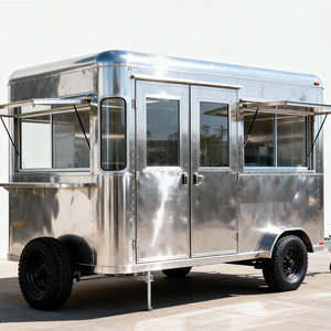 Food Truck Trailer Mobile Kitchen for Fast Food Hot Dog Ice Cream Burger Candy Aluminum Construction Full Equipment Sale - Product Image 4