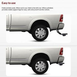 <b>For</b> 2019-2024 Dodge Ram 2500 3500 Pickup Truck Tail Gate <b>Bed</b> Rear Bumper Rear Step 4x4 Accessories Rear Running Board - Product Image 3