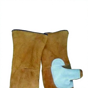 Guantes de Soldadura MIG TIG Resistentes al Calor y a Impactos, Forrados con Piel de Vaca, Reforzados, Extra Resistentes, Ajuste Cómodo, Protección Completa para el Pulgar - Product Image 4