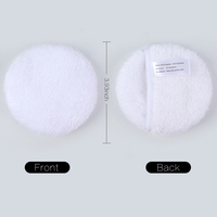 Tampons Démaquillants Réutilisables en Microfibre Personnalisés pour Marque Privée