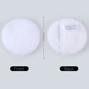 Bantalan Wajah Serat Mikro Label Pribadi Kustom, Penghilang Rias Wajah Serat Mikro Dapat Digunakan Kembali - Product Image 2