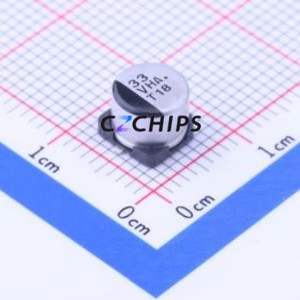 Condensateur électrolytique en aluminium SMD EEEHA1V330WP, SMD, D6.3xL5.4mm 33uF 20% 35V 42mA-120Hz - Product Image 1