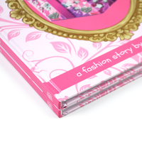 Impression personnalisée de livres d'images pour enfants avec couverture rigide, papier d'art couleur, livre d'histoires pour enfants relié avec logo personnalisé