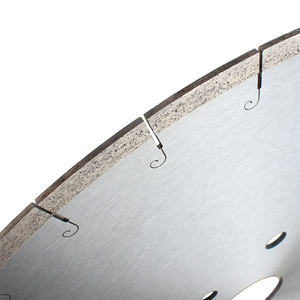 Hoja de sierra de diamante Dekton de 16 "y 2024mm más popular de 400 para cortar mármol de roca y borde de cerámica borde continuo de corte - Product Image 5