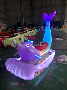 Auto Eléctrico Infantil con Forma de Delfín, Juguetes Luminosos Chinos, Arcoíris, para Niños y Adultos, Ajustable, 250W, 1 Juego, 4-6 Horas - Product Image 4