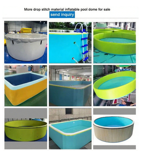 DWF Hồ bơi bơm hơi ngoài trời Hồ bơi bơm hơi cho người lớn <span class=keywords><strong>Inflatable</strong></span> thả khâu hồ bơi - Product Image 6