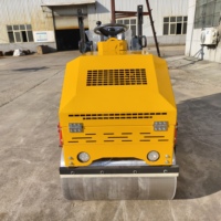Siège de haute qualité Mini 3 tonnes Double tambour rouleau de route Construction béton asphalte rouleau de route Diesel vibrant rouleau de route