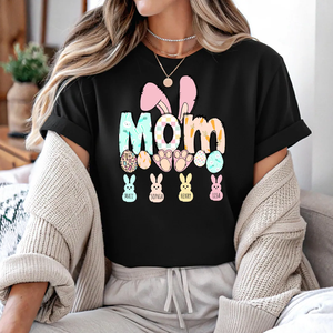 USA Warehouse Dropshipping Print on Demand Personalized Name Cute Nurse Mama Funny Happy <strong>Easter</strong> Gift Cotton Tshirt <strong>T</strong>-<strong>Shirt</strong> - Product Image 3