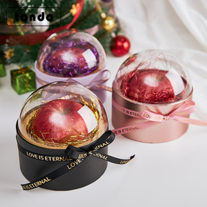 Tondo Clear <strong>Christmas</strong> Custom Candy Gift Box Packaging <strong>Christmas</strong> <strong>Eve</strong> Box for Packaging Paper <strong>Boxes</strong> - Product Image 4