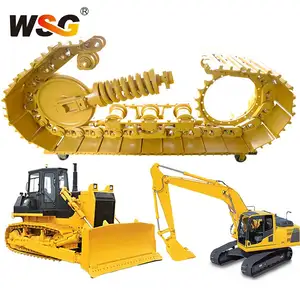 PC98 Mini Excavator Crawler Undercarriage Parts Track Bottom Roller Sprocket Top Carrier Roller Idler For Komatsu Chassis Part