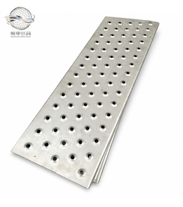 1000×500 mm strapazierfähige PVC-Garagenwandplatte – Innen-/Außen-Slatwall für Regale & Ladenlager, funktionale Wandablagen - Product Image 1
