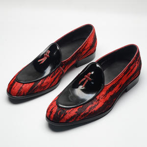 Chaussures Oxford en cuir de créateur de haute qualité, avec gravures complexes, talons épais, semelles respirantes, légères, antidérapantes et massantes - Product Image 6