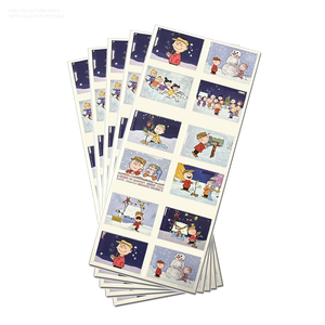 Fureger con <span class=keywords><strong>sellos</strong></span> perforados baratos de colección en inglés, recuerdos de Navidad de Charlie Brown 2015, libros, <span class=keywords><strong>sellos</strong></span> permanentes <span class=keywords><strong>antiguos</strong></span> y etiquetas - Product Image 4