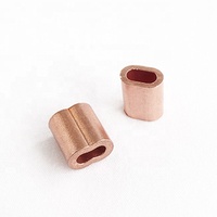 Emballage de carton d'accessoire de câble métallique de forme de la virole de cuivre 8 de sablier