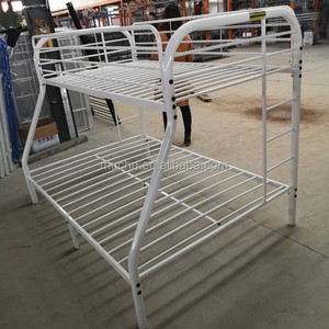 Modern Double Decker Metal Bunk <b>Bed</b> Versatile & Stylish for Home Hotels Schools Hospitals-for Bedrooms - Product Image 6