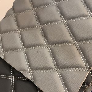 Faux <span class=keywords><strong>cuir</strong></span> PVC matelassé avec éponge de 6mm, bon marché, pour sièges de voiture, canapé - Product Image 1
