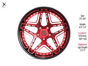 Ruedas de aleación forjadas personalizadas de 2 piezas 6061 T6 Performance para <span class=keywords><strong>BMW</strong></span> Rolls Royce Compatible New Condition 40mm ET 98mm Pasajero - Product Image 2