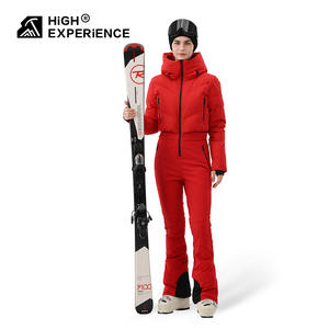 Combinaison de <span class=keywords><strong>ski</strong></span> Cordova 2026 rouge pour femme, extensible dans les quatre sens, extrêmement résistante au froid, imperméable, respirante, durable, coupe-vent, chaude - Product Image 1
