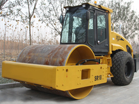 Compacteur vibrant à tambour unique SR18 de 18 tonnes, compacteur de sol robuste pour chantier de construction