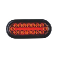 Nouveau Feu Arrière/Stop/Clignotant/Arrière-Courrier Ovale 6 Pouces 8/16 LED pour Camion et Remorque OEM ODM Étanche IP67 SAE/DOT KLT-LITE KW8037