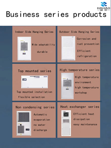 Nouveau climatiseur industriel électrique Hahao EA-800W pour armoire de commande PLC avec compresseur, en tôle d'acier inoxydable, amélioré - Product Image 2