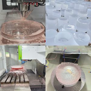 Tubo di quarzo con flangia di quarzo resistente alle alte Temperature tubo di quarzo - Product Image 6