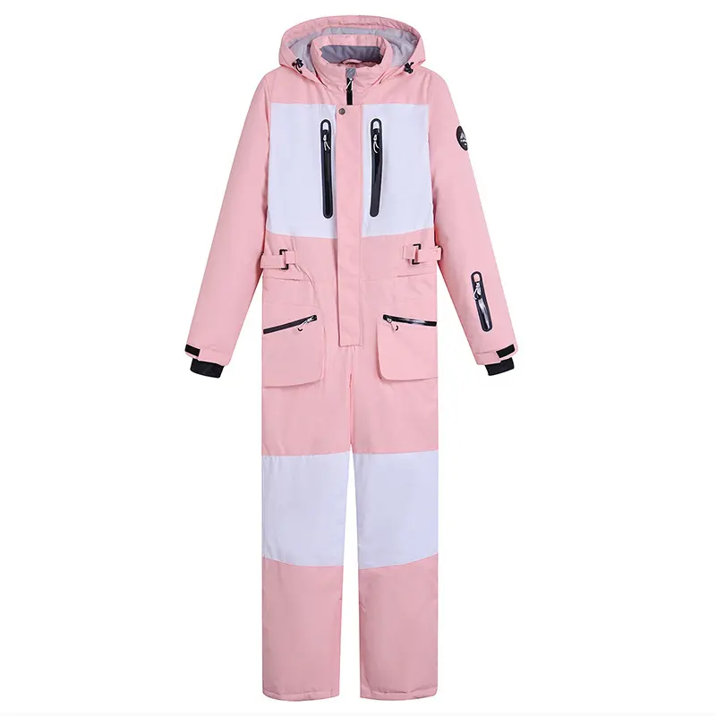 8230330 Novo one-piece ski suit homens e mulheres terno single-board double-board quente windproof impermeável calças de esqui terno de neve