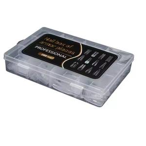 Profesional 288 piezas Múltiples <span class=keywords><strong>tipos</strong></span> <span class=keywords><strong>de</strong></span> <span class=keywords><strong>uñas</strong></span> Forma Venta caliente Poly Gel Almendra Extensión francesa Puntas <span class=keywords><strong>de</strong></span> <span class=keywords><strong>uñas</strong></span> - Product Image 5