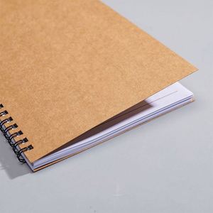 Logo Print Kraft Paper With Printed Spiral Cover Coil A5 Cheap Promotion Notebook Custom Promotional Gifts - Product Image 6