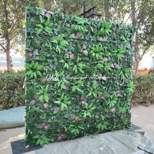 DKB ต้นไม้ผ้าไหมเทียมสีเขียวตกแต่งผนังสำหรับงานแต่งงาน - Product Image 5