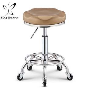 Taburete Hidráulico Moderno y Duradero de Lujo para Salón de Belleza, Carrito para Peluquería de Uso Comercial - Product Image 3