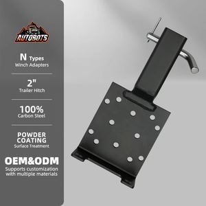 لوحة تثبيت ونش عالية الجودة من AUTOBOTS مع وصلة استقبال <span class=keywords><strong>2</strong></span> بوصة تناسب المركبات الترفيهية بسعة 3500 رطل - Product Image 1