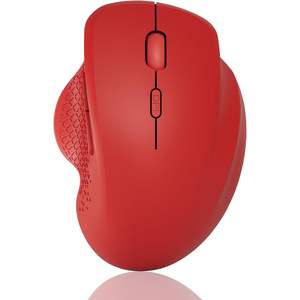 Uiosmuph G09 Ergonomic Wireless <b>Mouse</b> Soundless Rechargeable for 5.1 2.4Ghz <b>USB</b> Receiver Type <b>C</b> Adapter - Product Image 1