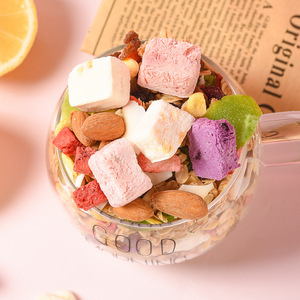 Granola de durazno y yogur con semillas de chía horneada al por mayor, bolsa de 400g, <span class=keywords><strong>desayuno</strong></span> instantáneo, avena, suministro a granel - Product Image 6