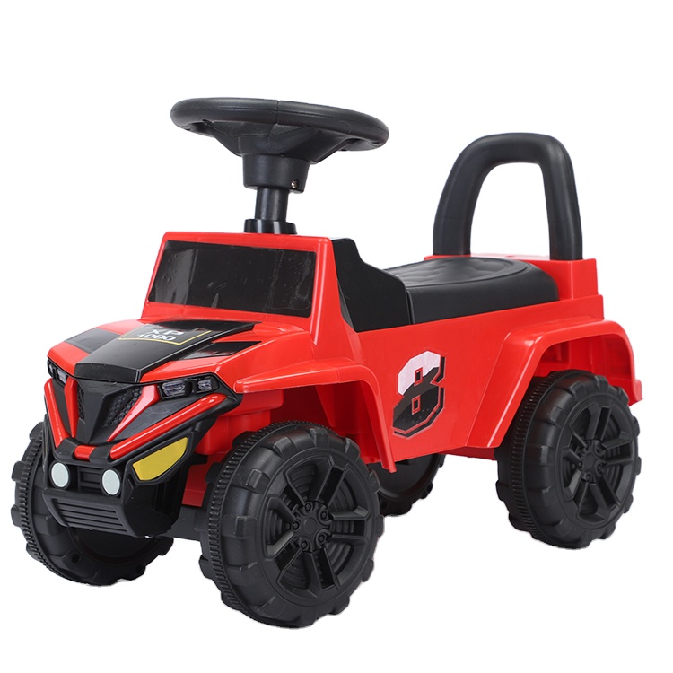 Unisex Plastic Ride-On Toy Car for Kids Aged 5 to 7 Years Manual Power Kids