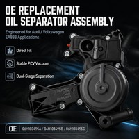 Vanne PCV de séparation huile-eau en gros, référence OE 06H103495A, compatible VW Audi EA888 Gen2 Tiguan PST A4 A6 Q5 – Répare la consommation d'huile et les bruits