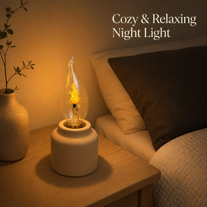 Ampoule LED à filament flamme C35 à économie d'énergie, effet feu simulé, lumière constante, lampe décorative pour lustre, base E14 - Product Image 6