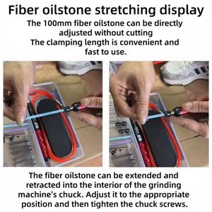 Herramientas Neumáticas <span class=keywords><strong>Huya</strong></span> GT07 Edición Potente / Edición Telescópica con Piedra de Afilar de Fibra GT06, Retorno Ultrasónico de Alta Eficiencia Delantero y Trasero - Product Image 4