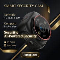 Caméra portable cellulaire 4G LTE OEM, sans fil, extérieure, avec détection de mouvement, vision nocturne couleur 2K, batterie intégrée de 1500 mAh