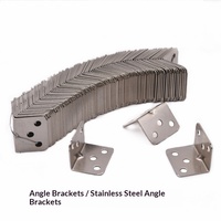 Équerre d'angle en acier à angle droit en forme de L à un seul côté, connecteur fixe pour meubles, chaises, armoires, placards