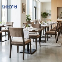 Tabouret de salle à manger professionnel en chêne moderne pour l'hôtellerie, mobilier durable et écologique pour chambre d'hôtel commerciale Holiday Inn Express