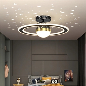 Plafonnier Led au design moderne et romantique, <span class=keywords><strong>luminaire</strong></span> décoratif d'intérieur, idéal pour un salon, une chambre d'enfant ou une chambre à coucher - Product Image 6