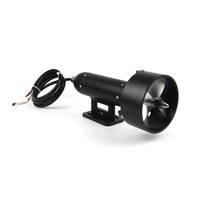 Propulsion à jet d'eau haute pression pour système de propulsion électrique marin de bateaux avec moteur à courant continu 500W