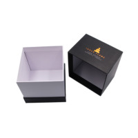 Fournisseur chinois Formoo, boîte cadeau carrée rigide en papier artistique de luxe, faite à la main, pour cosmétiques et bougies, impression quadricolore, dorure à chaud