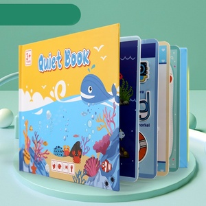 Jeu <span class=keywords><strong>de</strong></span> collage Montessori éducatif pour l'apprentissage précoce <span class=keywords><strong>des</strong></span> <span class=keywords><strong>animaux</strong></span> et <span class=keywords><strong>des</strong></span> chiffres, jouet sensoriel pour tout-petits, livre silencieux, vente chaude - Product Image 5
