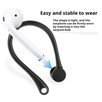 Headset Bluetooth kait telinga pelindung TPU anti hilang drop olahraga lari luar ruangan harga rendah earphone & headphone & Aksesori kait
