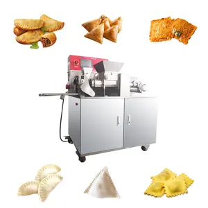2023 mesin Pasty pangsit industri mesin Pierogi pemoles otomatis mesin daging isian pangsit untuk dijual