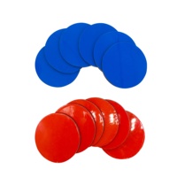 2023 ensemble de poker personnalisé de haute qualité jetons en acrylique et en plastique avec papier et carton de jetons colorés pour cadeau