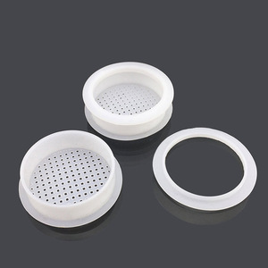 Couvre-ventilations en plastique Hanweisong 3mm 5mm 12mm pour armoires et placards avec installation par ruban adhésif ou vis - Product Image 3