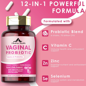 Suplemento para la Vejiga con D-Manosa y Arándano Rojo - 70B UFC de Probióticos con Vitamina C, Zinc y Selenio para la Salud del Tracto Urinario - Product Image 3